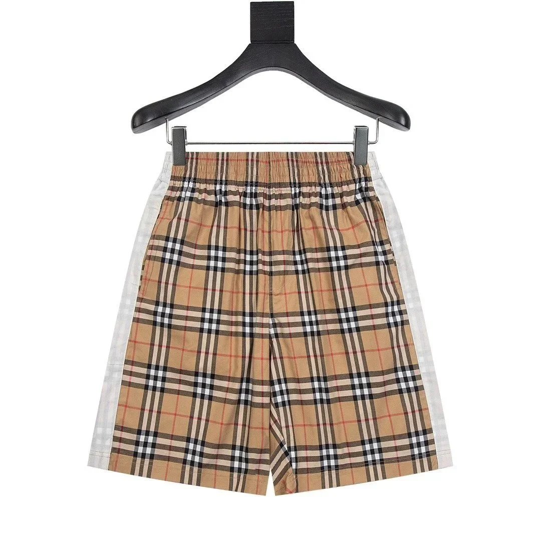 Burberry Vintage Check Stripe Shorts White