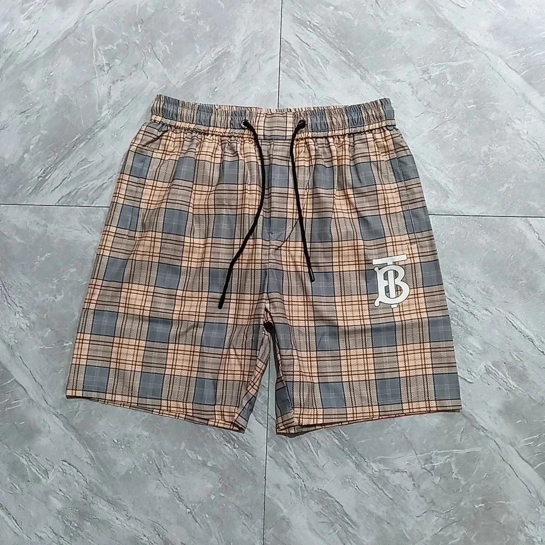 Burberry Vintage Check Stripe Shorts White
