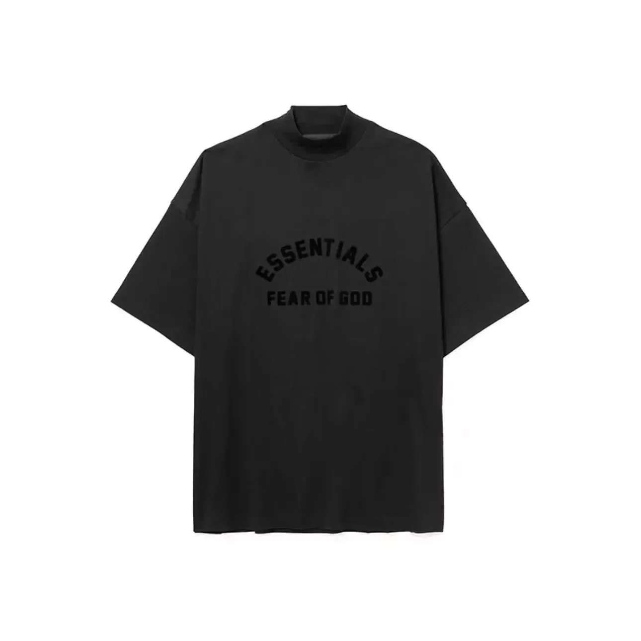 Fear of God Essentials Curved Logo T-Shirt 'Dusty Beige'