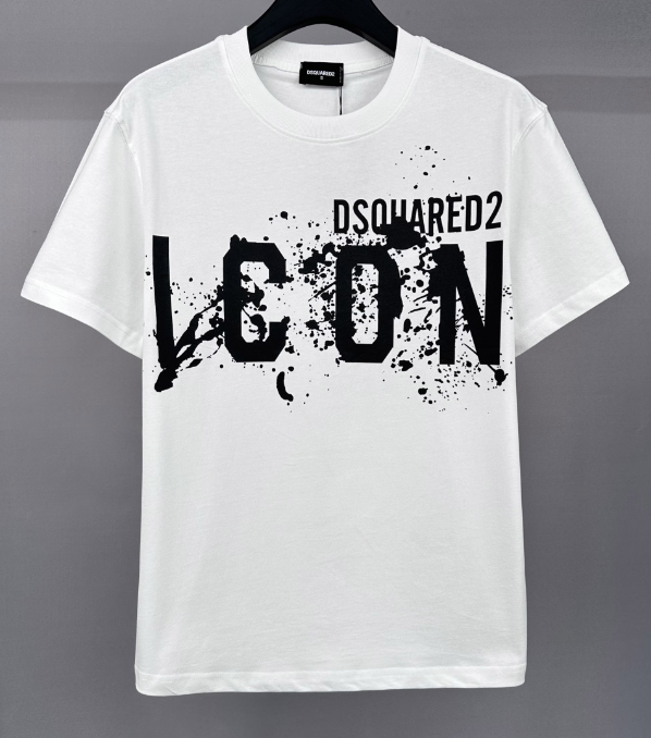 DSQUARED2 Icon Scribble Cool Fit T-Shirt Black