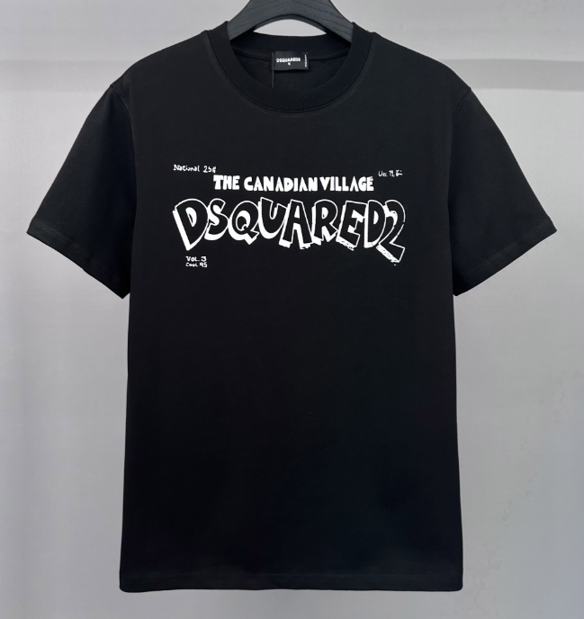 DSQUARED2 Icon Scribble Cool Fit T-Shirt Black