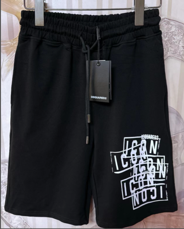 Dsquared2 Vertical Logo Icon Relax Shorts White