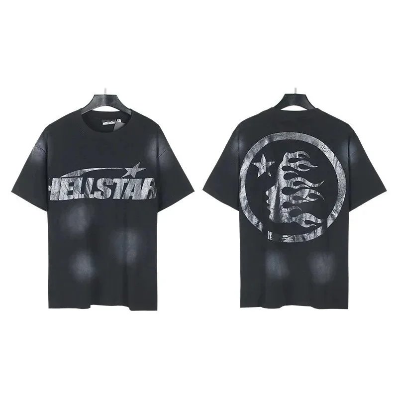 Hellstar Inner Peace Skeleton T-Shirt Black