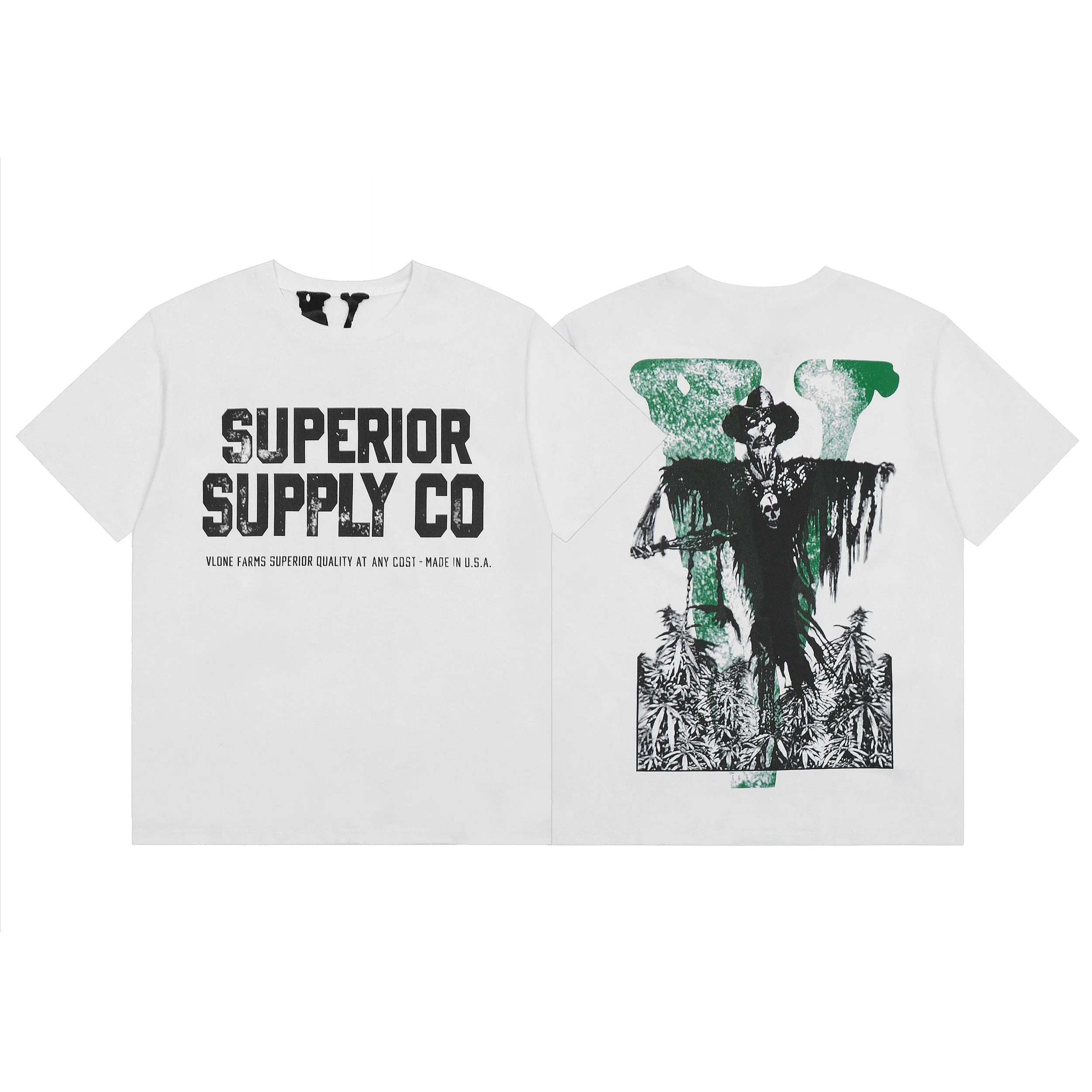 Vlone Don't Body Yourself T-Shirt White
