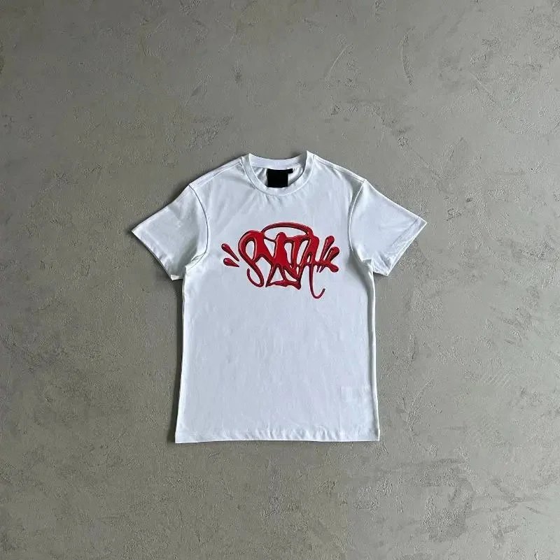 Syna World 'Syna Logo' Tee White/Red