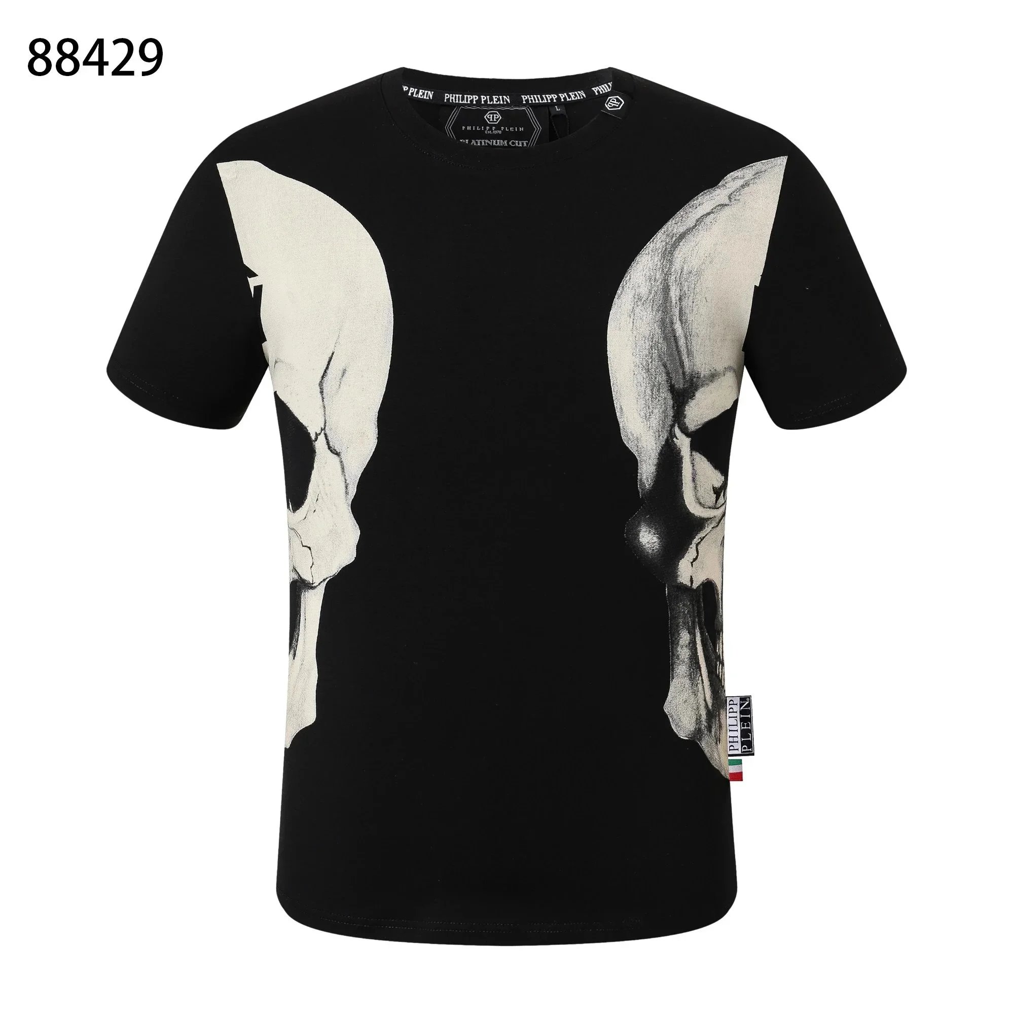 Philipp Plein Bipolar Skull T-Shirt Black