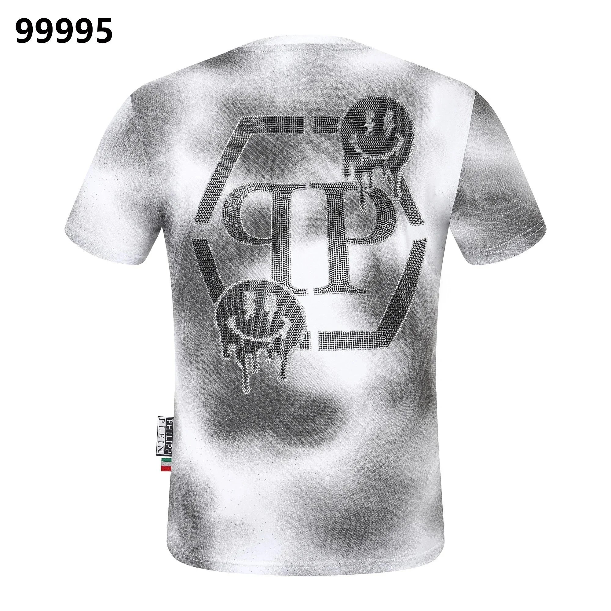 Philipp Plein Bipolar Skull T-Shirt Black