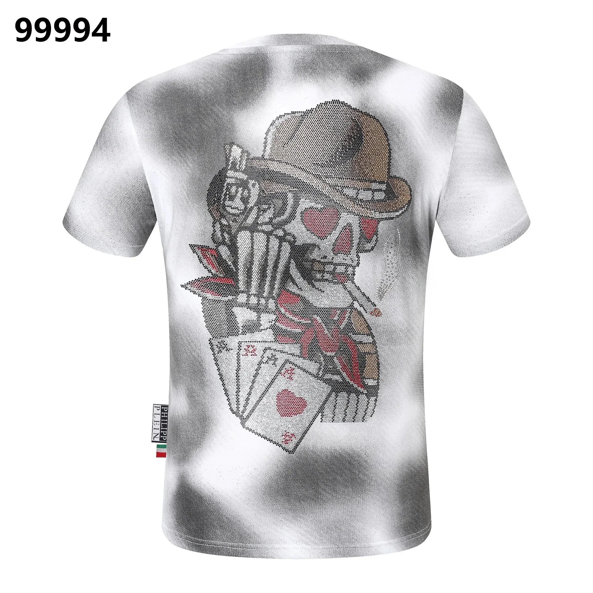 Philipp Plein Bipolar Skull T-Shirt Black