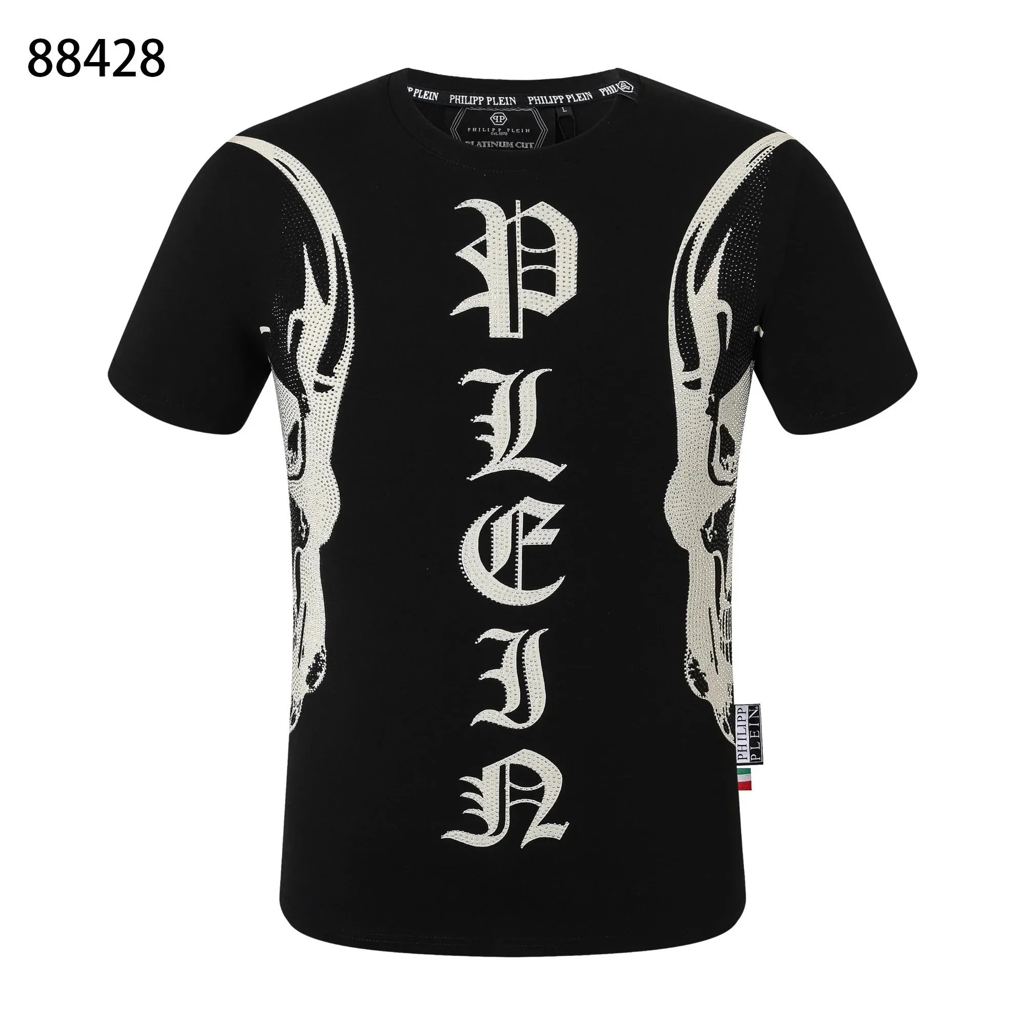 Philipp Plein Bipolar Skull T-Shirt Black