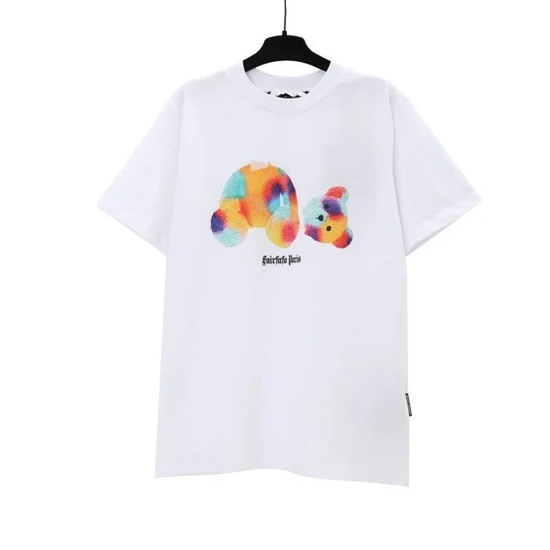 Palm Angels Broken Bear T-Shirt Black