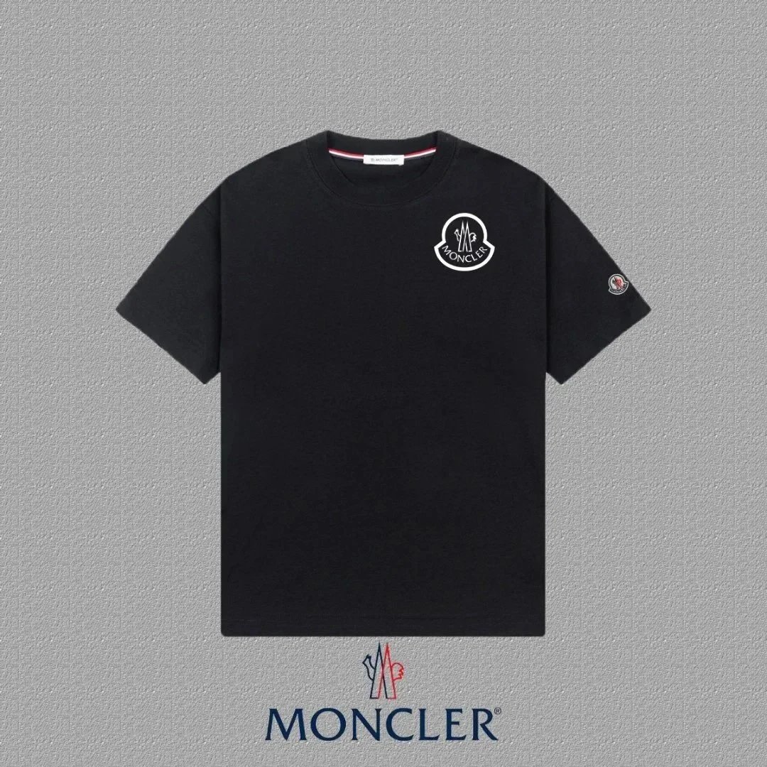 Moncler Grenoble Logo Print Cotton T-Shirt White