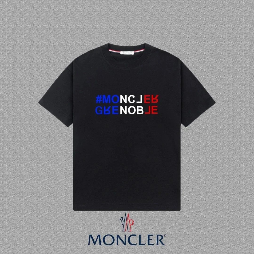 Moncler Grenoble Logo Print Cotton T-Shirt White