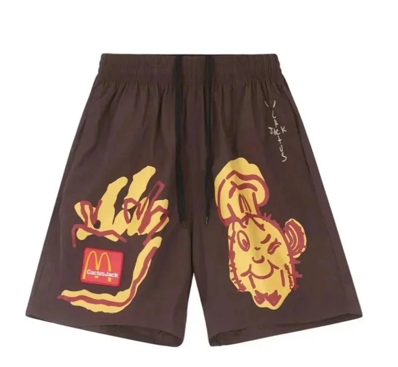 Travis Scott Cactus Jack Sun & Character Shorts