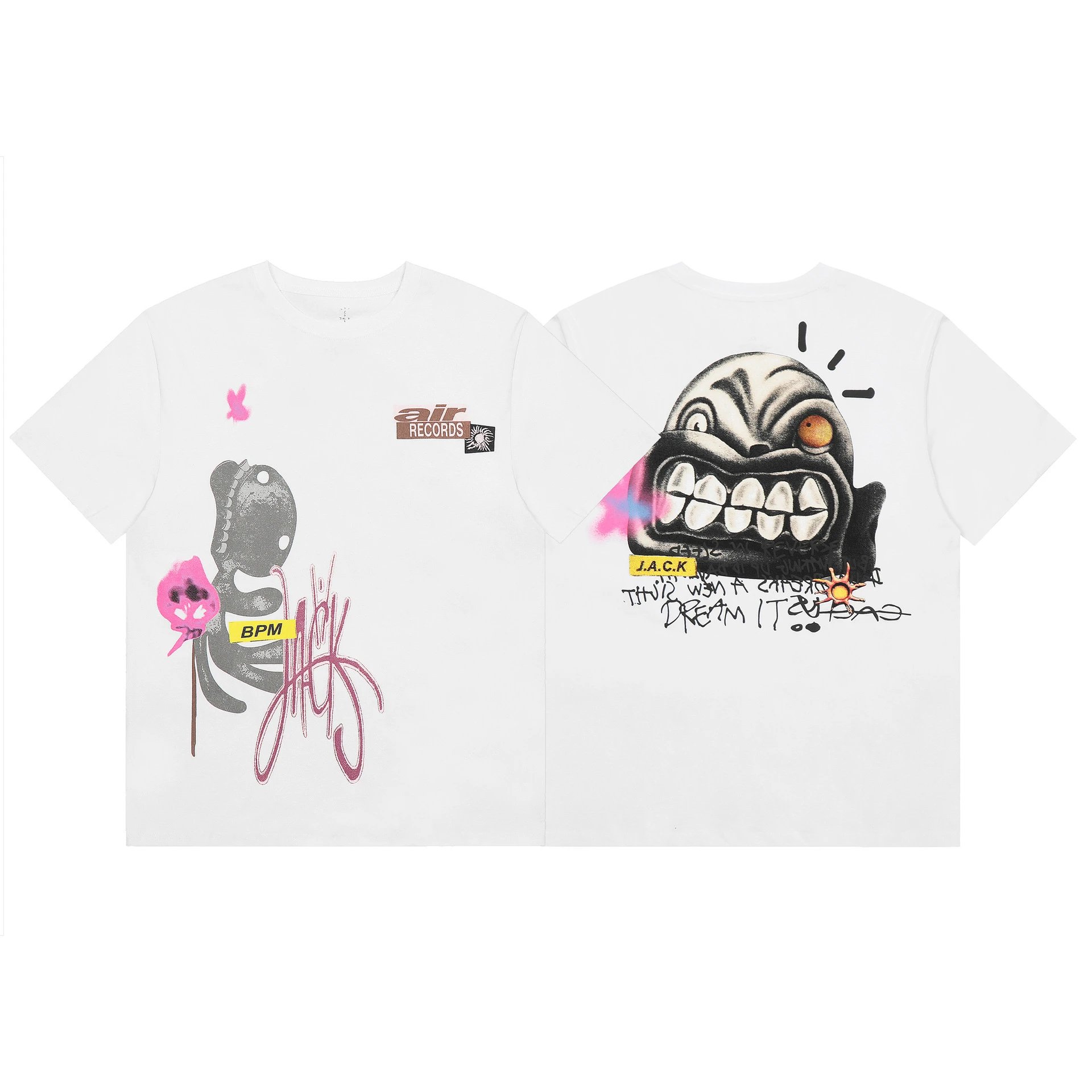 Travis Scott Cactus Jack Dream It Tee Natural