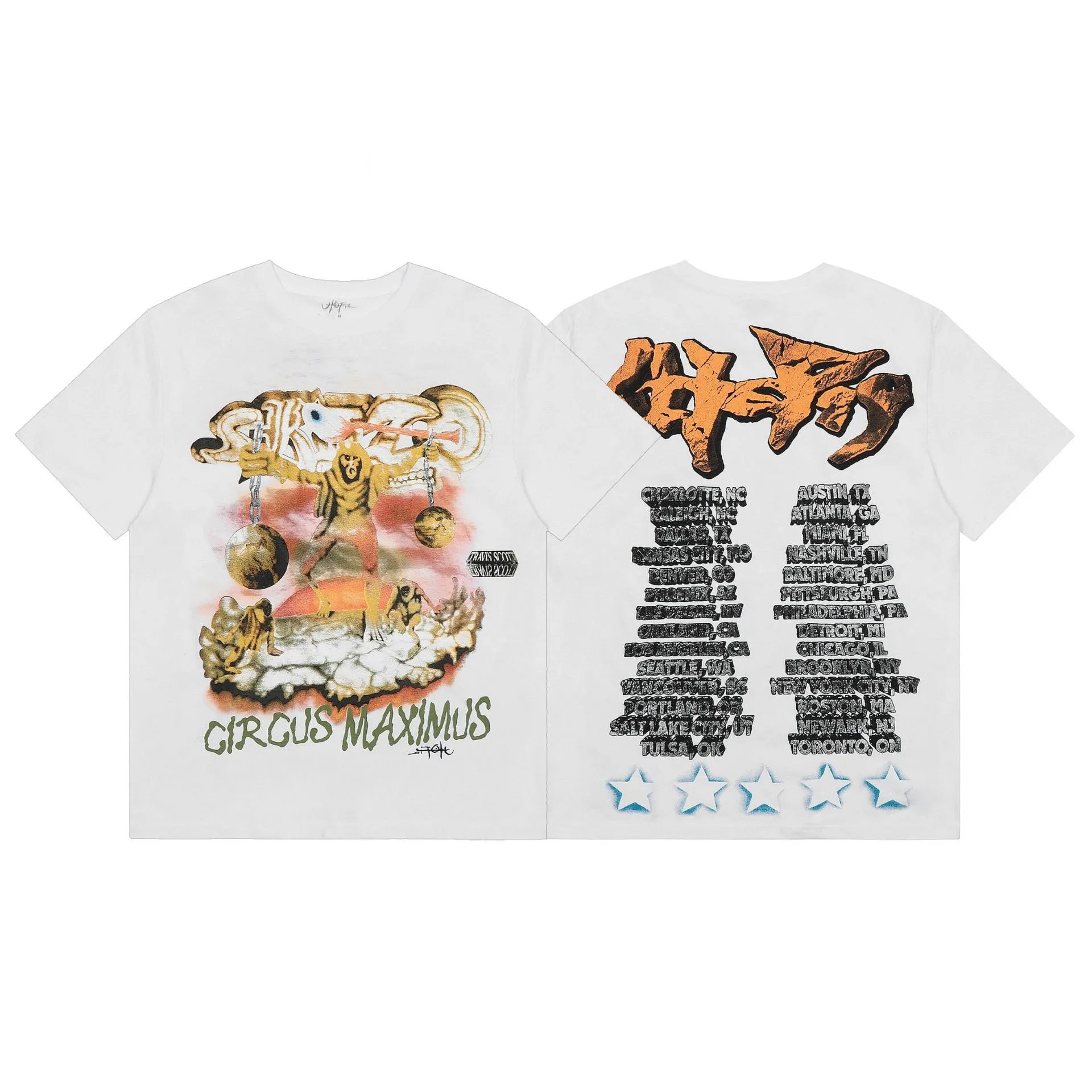 Travis Scott Cactus Jack Dream It Tee Natural