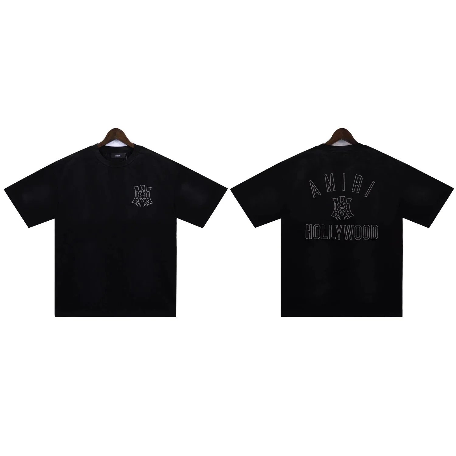 AMIRI MA Hollywood Oversized T-Shirt Black