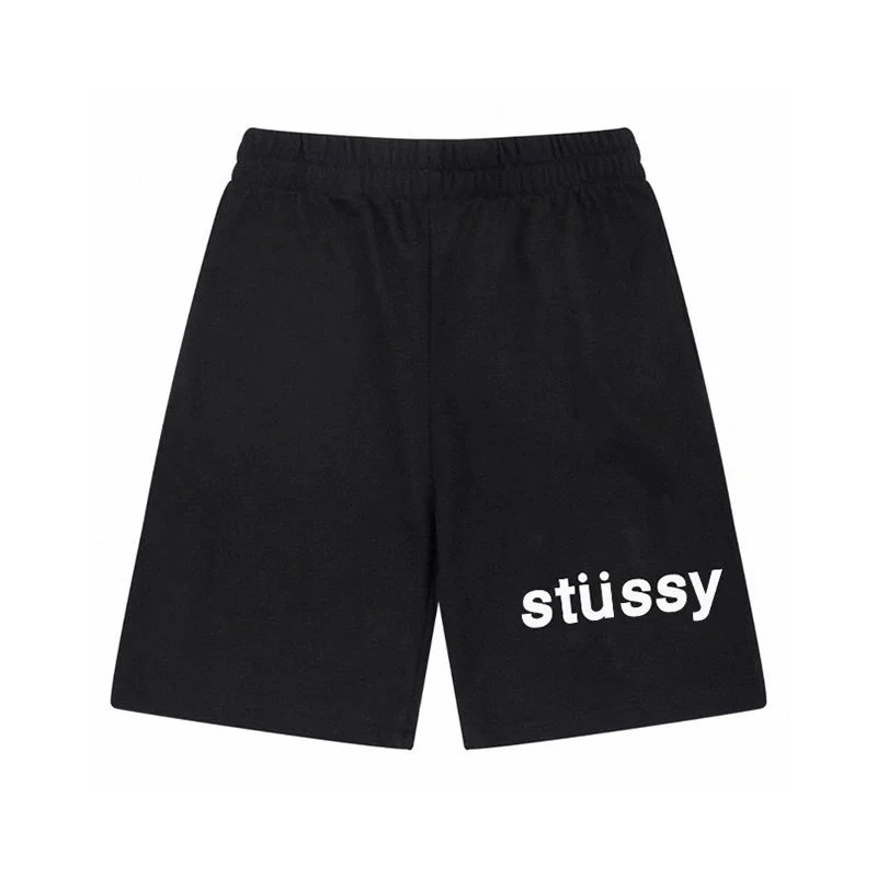 Stüssy Logo Shorts Black