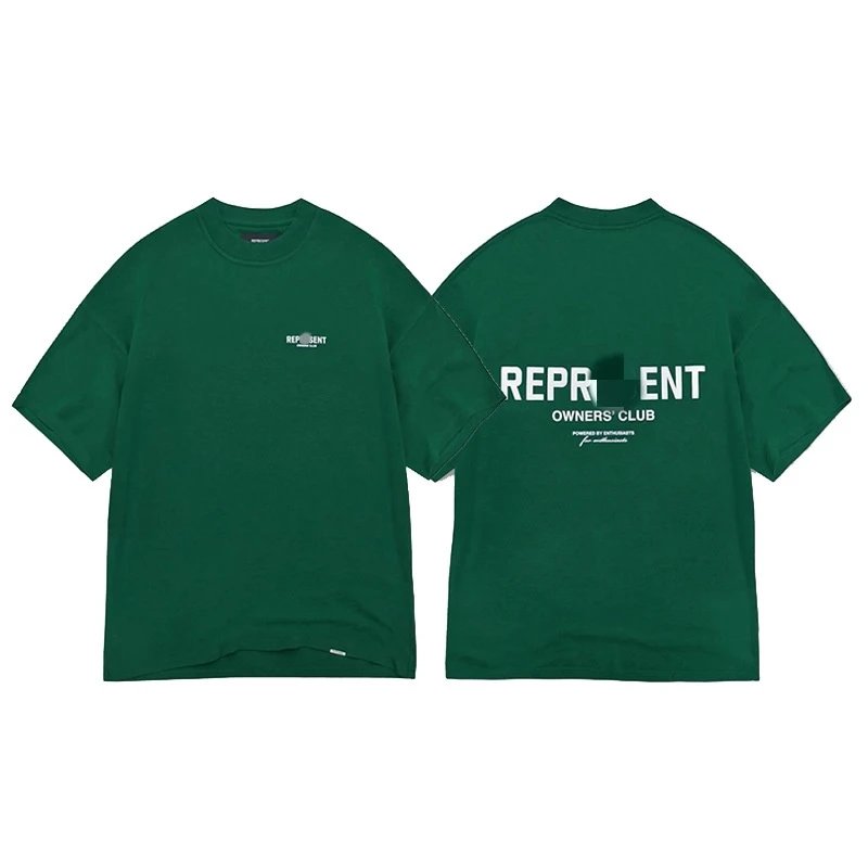 Represent Patron of the Club T-Shirt Flat White