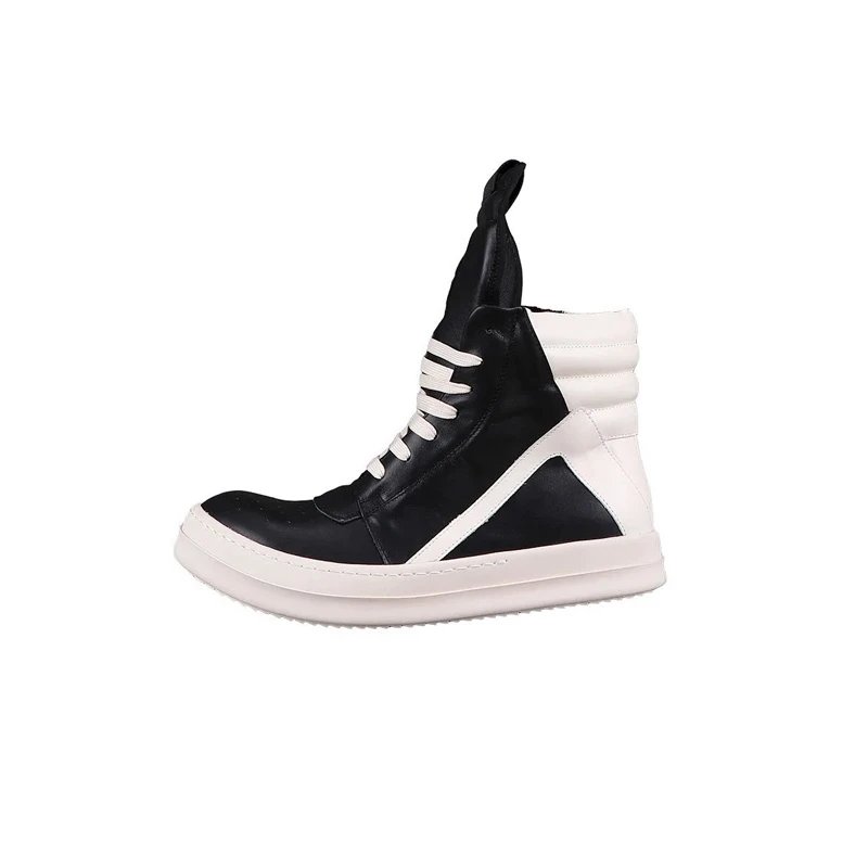 Rick Owens Geobasket Black Milk