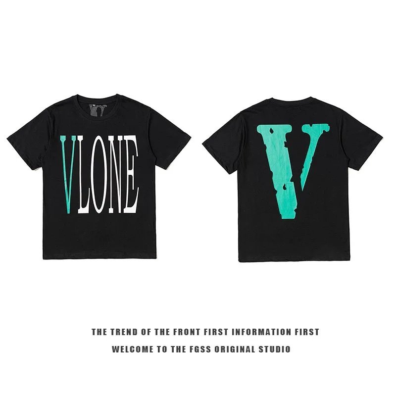 VLONE x Fragment Staple T-Shirt Black/Orange