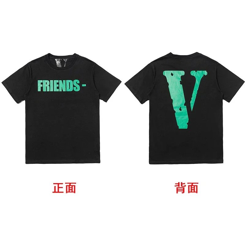 VLONE x Fragment Staple T-Shirt Black/Orange