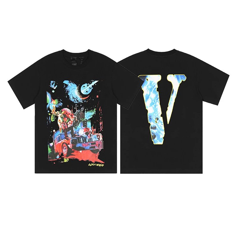 VLONE x Juice WRLD Cosmic Racer T-Shirt Black