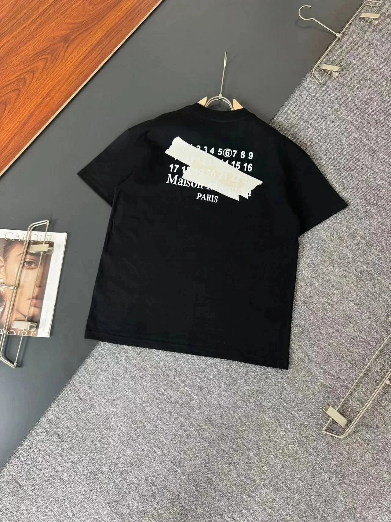 Maison Margiela Numbers Snake Logo T-Shirt White
