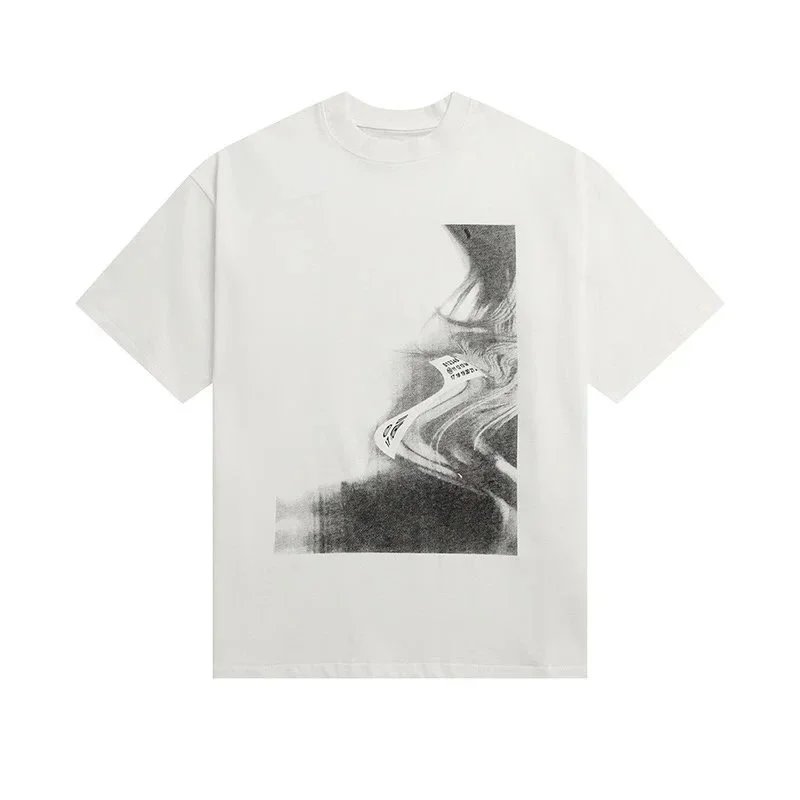 Maison Margiela 02-03 A/W Tabi Steps Graphic T-Shirt White