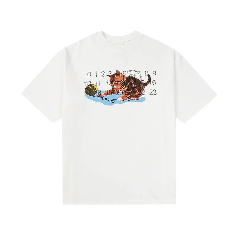 Maison Margiela 02-03 A/W Tabi Steps Graphic T-Shirt White