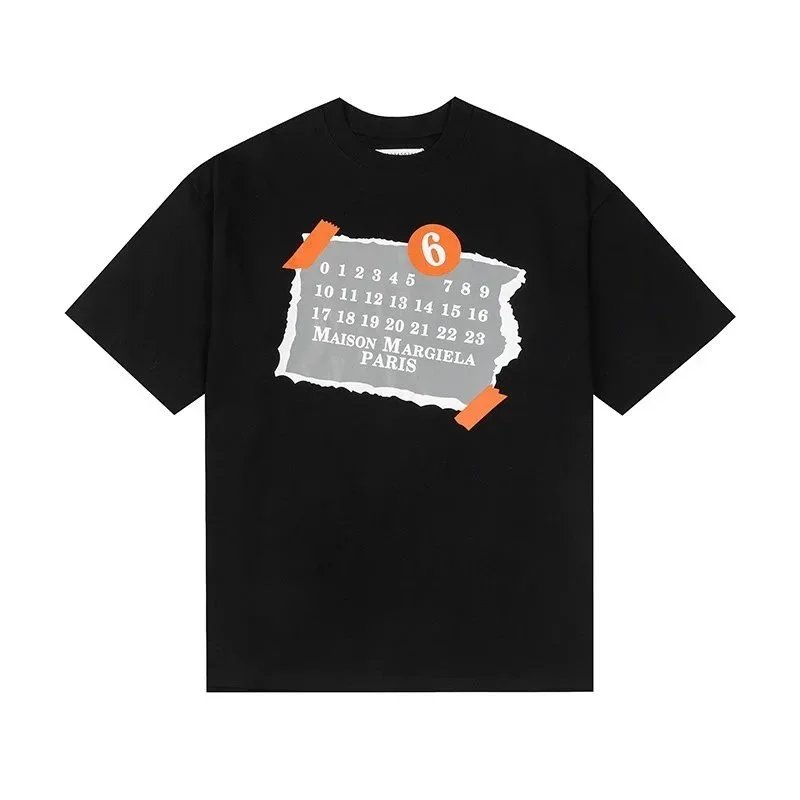 Maison Margiela 520 Limited Numbers Logo T-Shirt Black