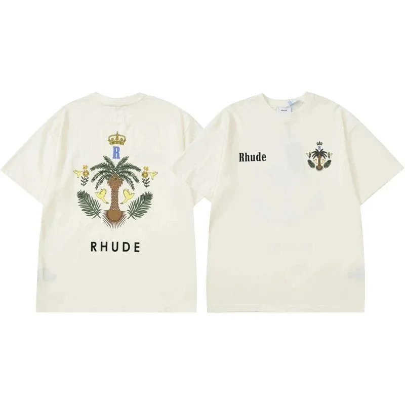 Rhude Playing Card Tee Vintage White