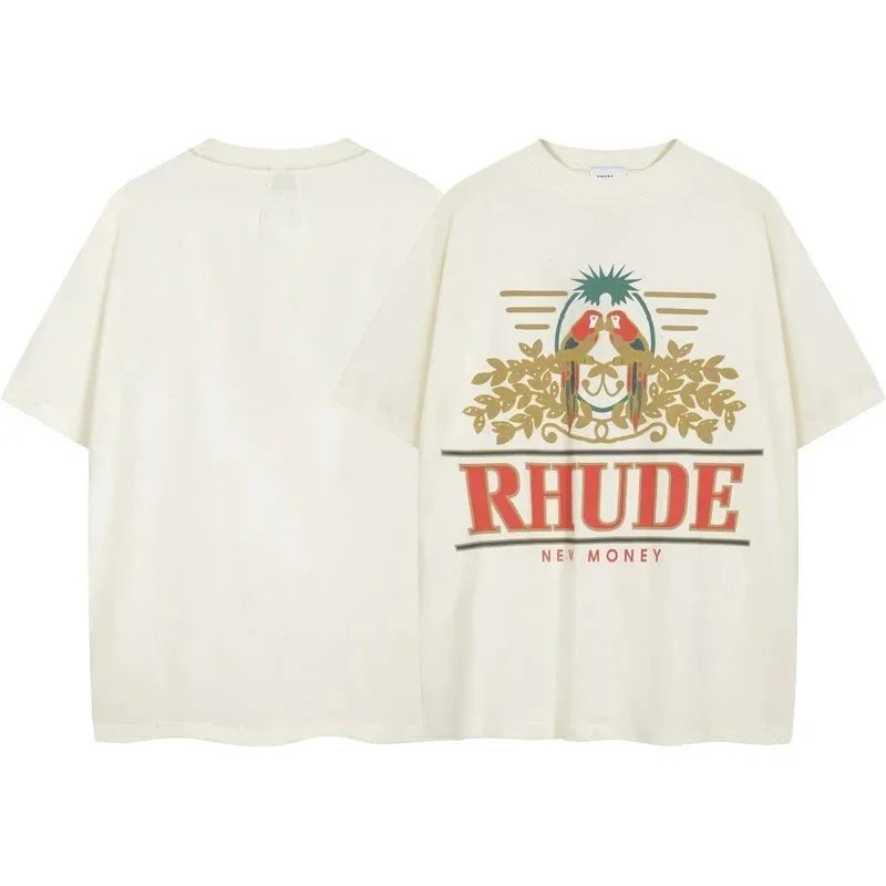 Rhude Playing Card Tee Vintage White