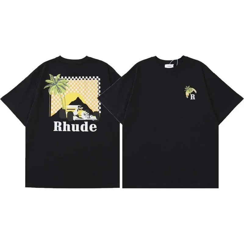 Rhude Playing Card Tee Vintage White