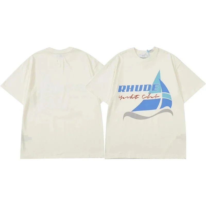 Rhude Playing Card Tee Vintage White