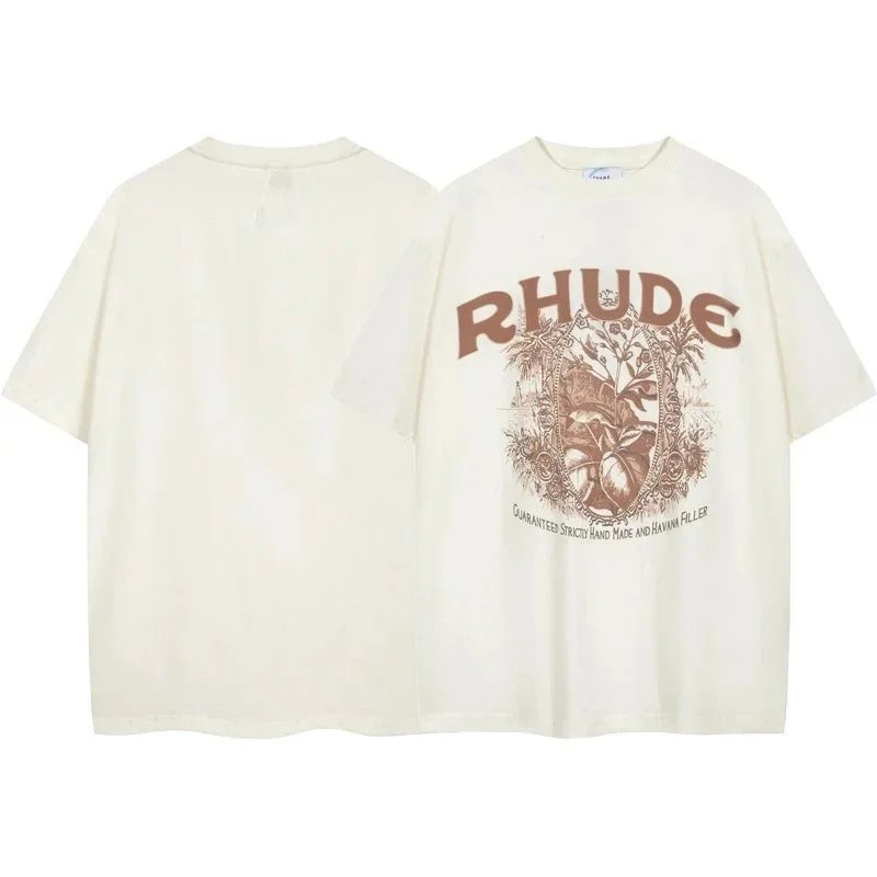 Rhude Playing Card Tee Vintage White