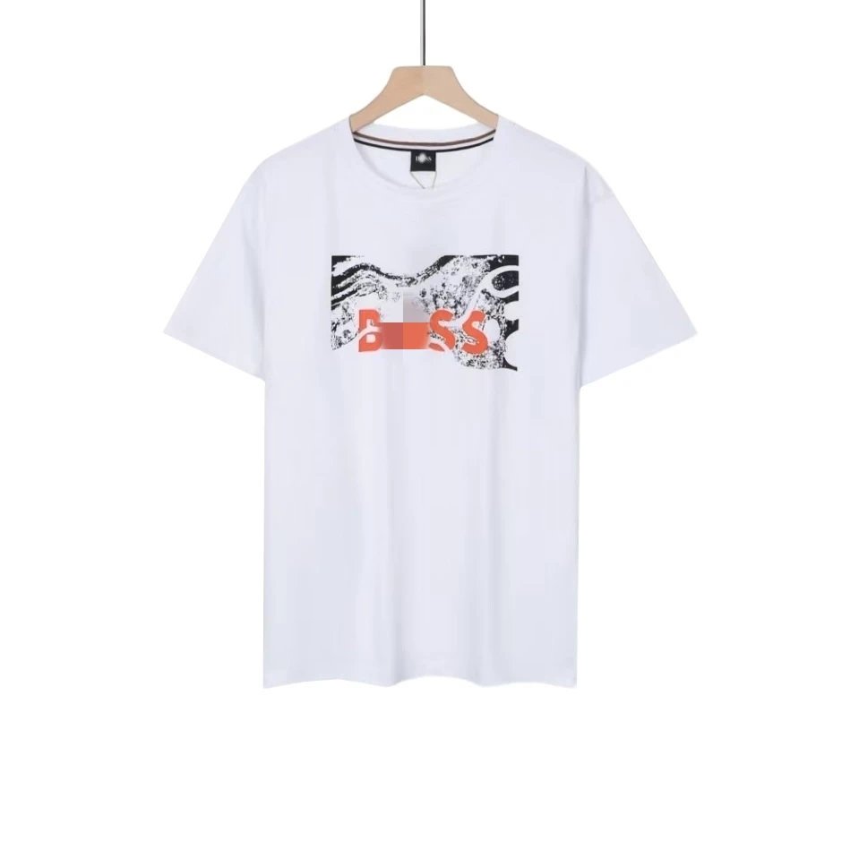 BOSS Graphic Logo T-Shirt White