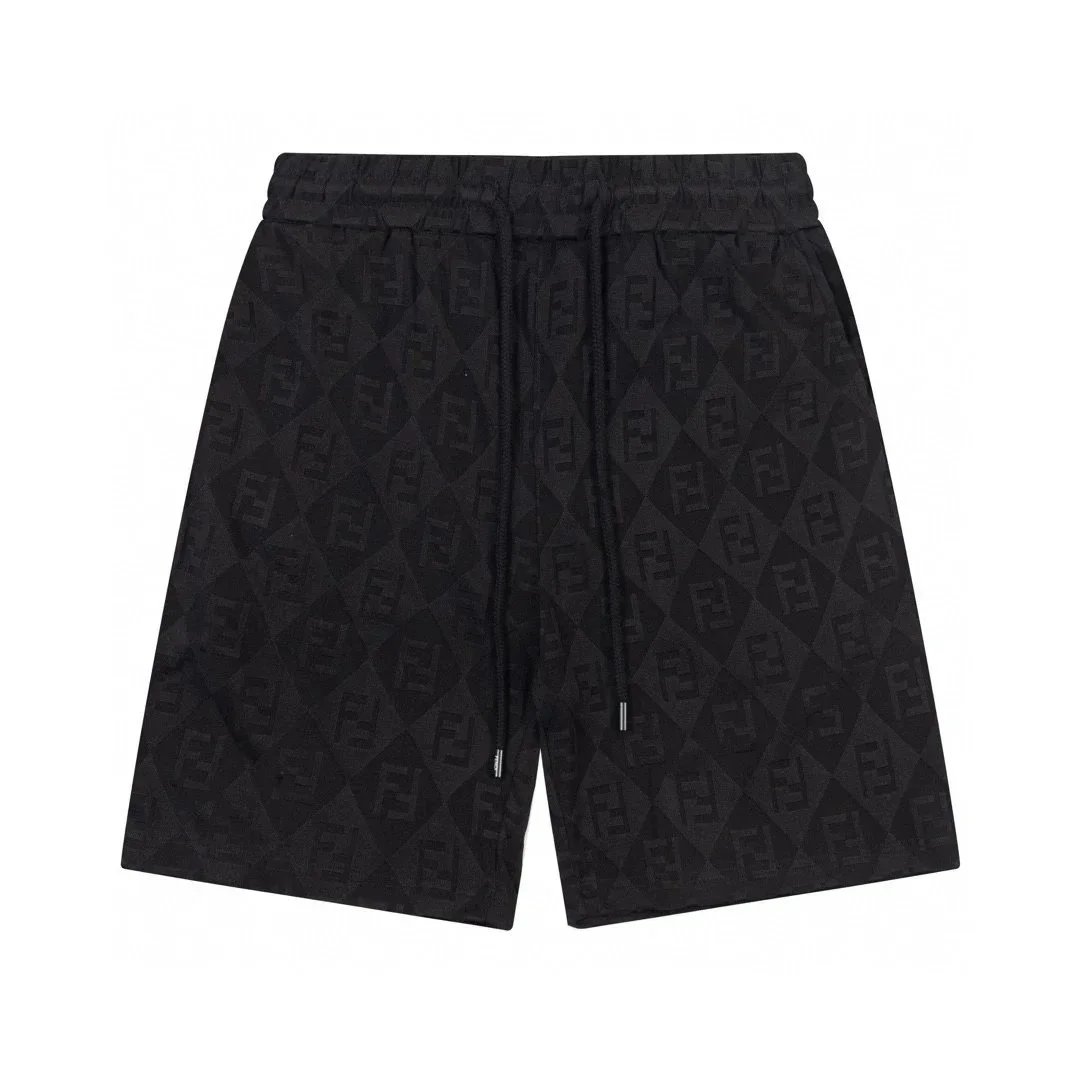 Fendi FF Diamond Jacquard T-Shirt Black