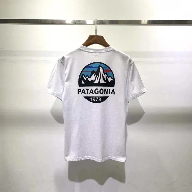 Patagonia Men's P-6 Logo Responsibili-Tee 'Sticker Pink'