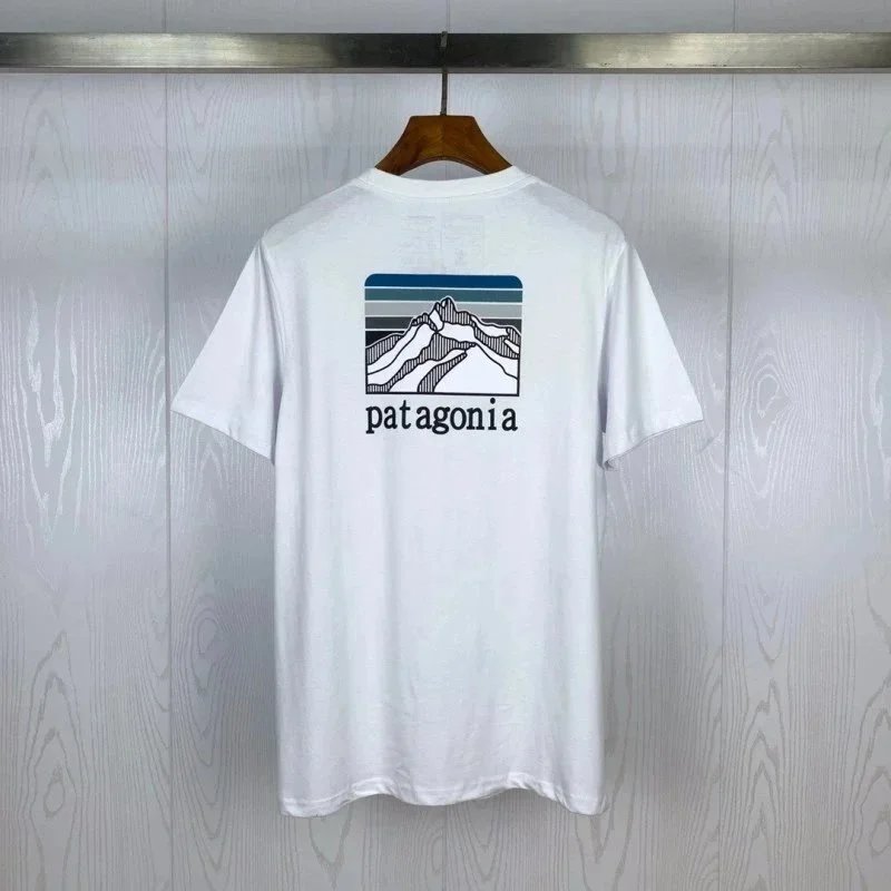 Patagonia Men's P-6 Logo Responsibili-Tee 'Sticker Pink'