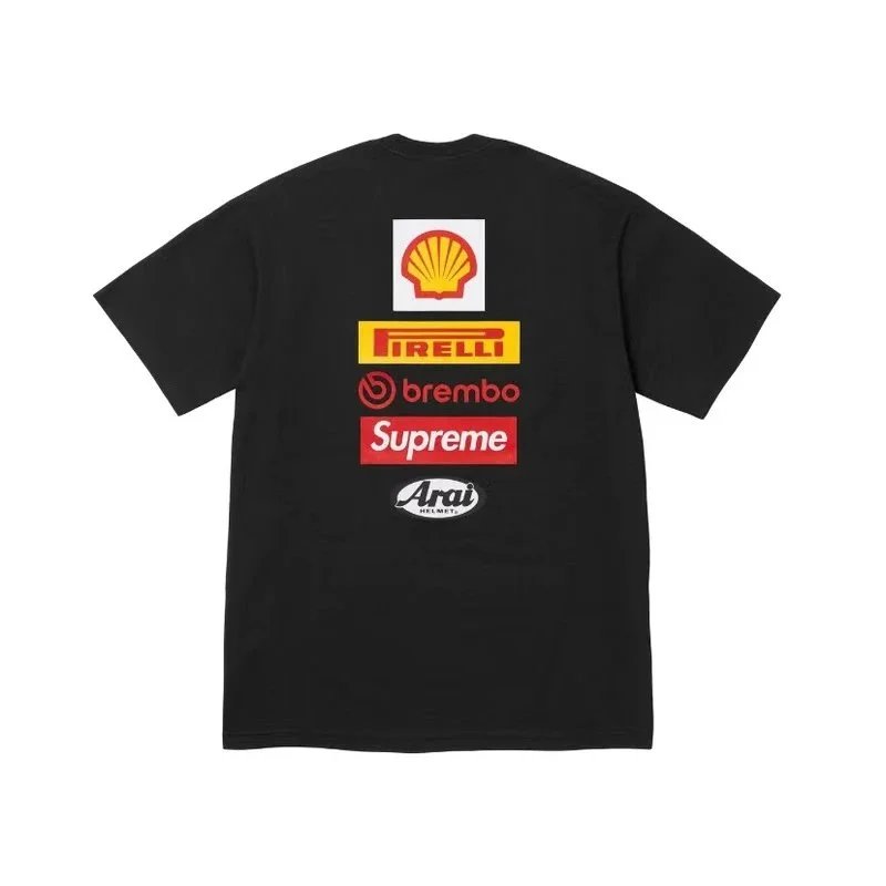 Supreme Ducati Logos Tee Black