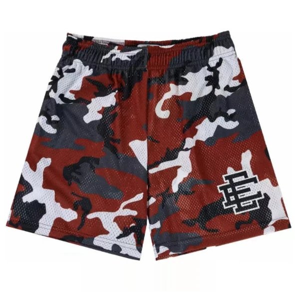 Eric Emanuel EE Basic Short 'Maroon/Black Camo'