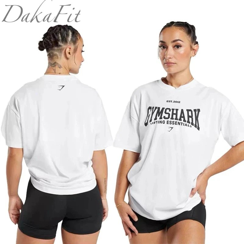 Gymshark Lifting Essentials Oversized T-Shirt White