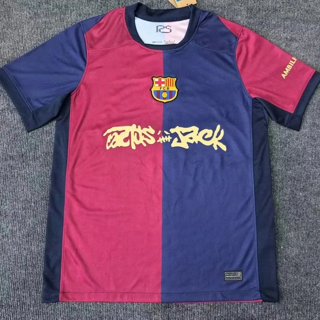 FC Barcelona x Cactus Jack Travis Scott 2024/25 Home Jersey