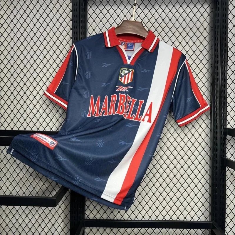 Reebok Atlético de Madrid 1998-1999 Away Jersey Marbella