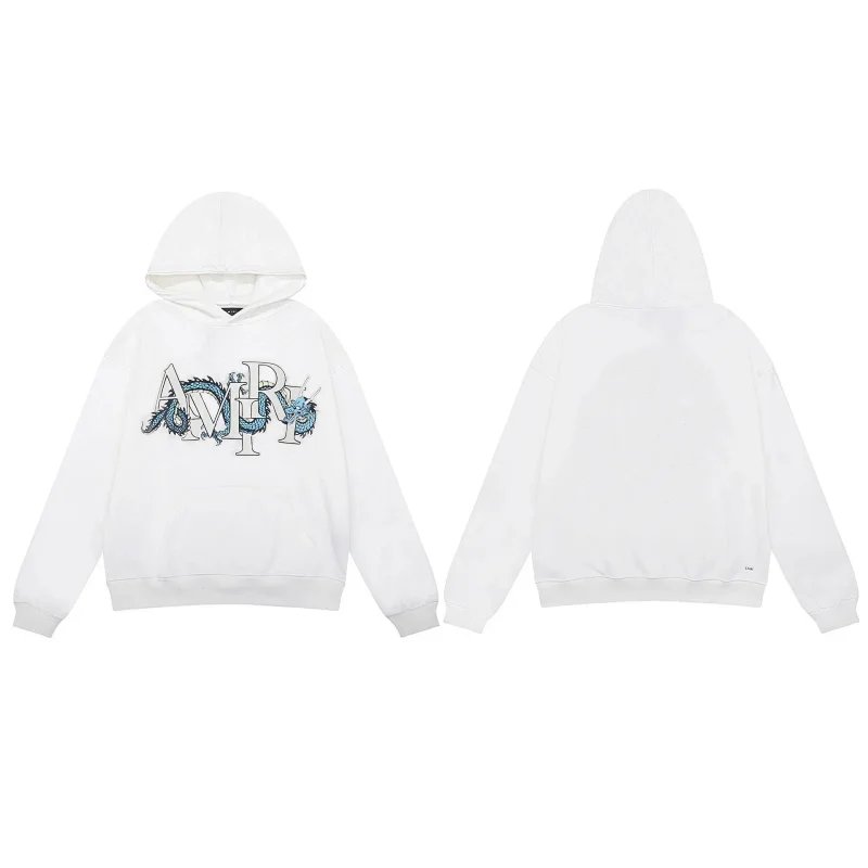 Amiri CNY Dragon Hoodie White