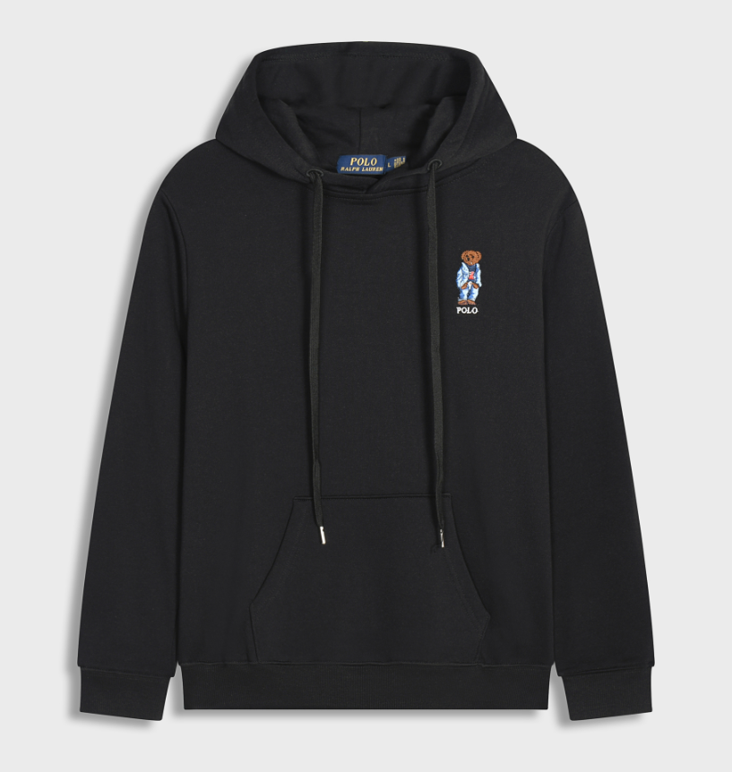 Polo Ralph Lauren Polo Bear Fleece Hoodie Black