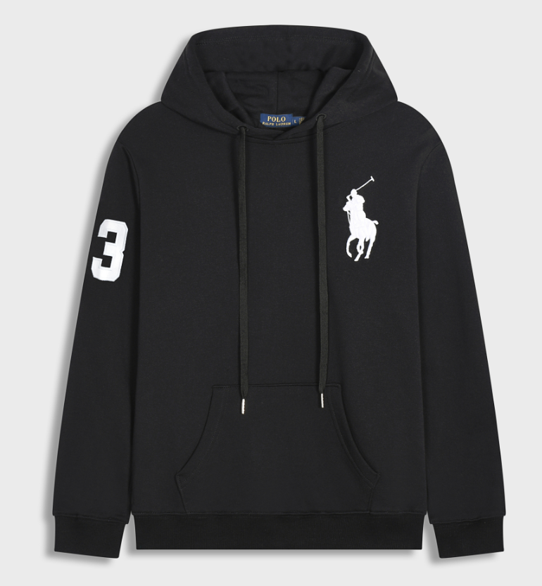 Polo Ralph Lauren Polo Bear Fleece Hoodie Black