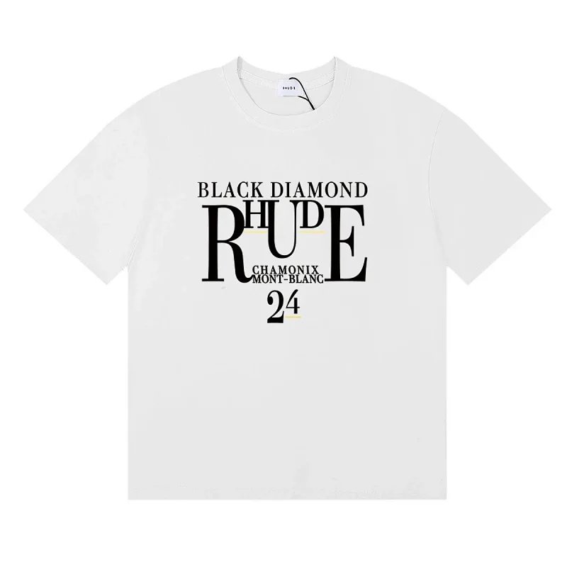 Rhude Black Diamond T-Shirt White