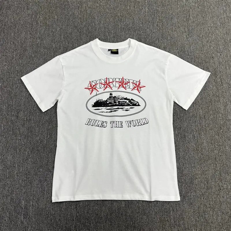 Corteiz 0208-Go-Suck-Ur-Mum Tee White