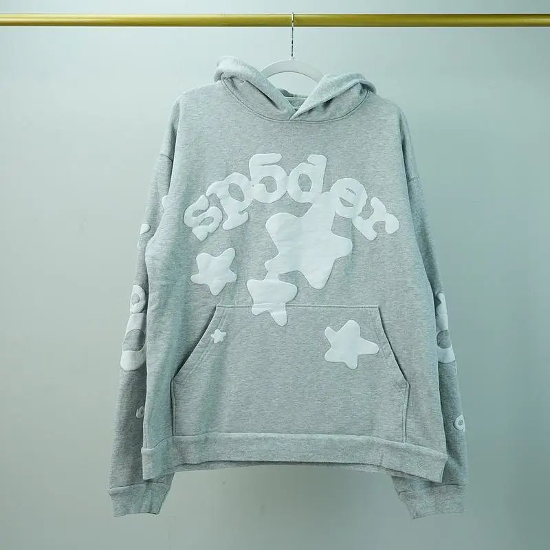 Sp5der Beluga Hoodie Heather Grey